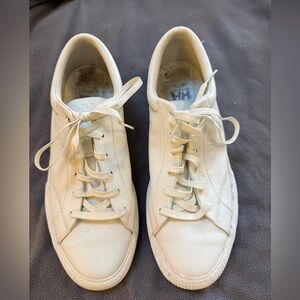 Helly Hansen Women’s White Leather Low-Top Sneakers